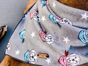 4th of July Pups Luxe Tie-On Bandana